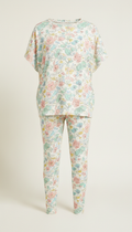 Set floral Soft Blossom de algodón