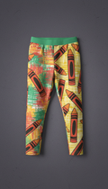 Leggings Red Crayon mix-and-match