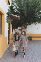 CHALECO NIÑA CARBÓN