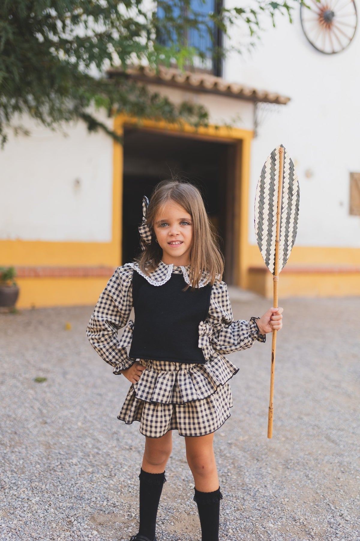 CHALECO NIÑA CARBÓN