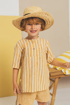 Camisa Niño Miel De Acacia