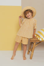 Camisa Niño Miel De Acacia