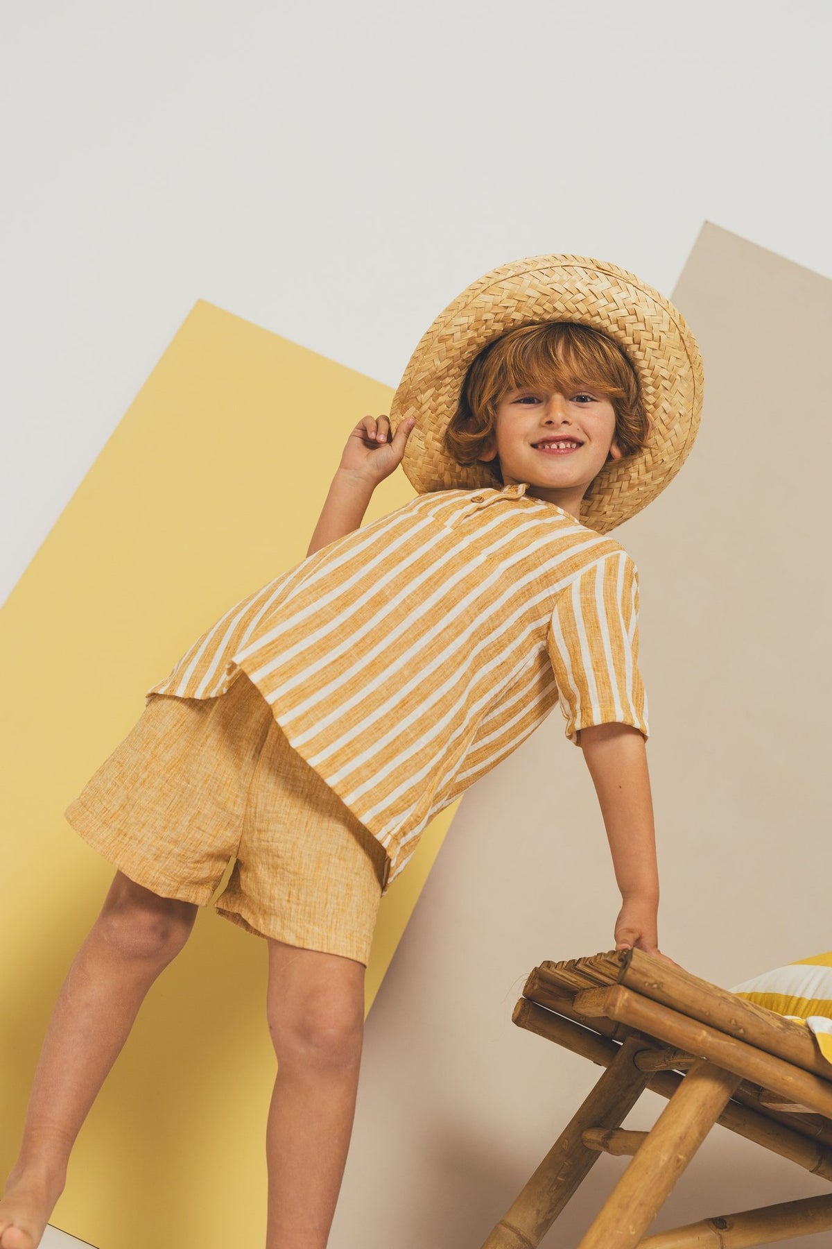 Pantalón Niño Miel De Acacia
