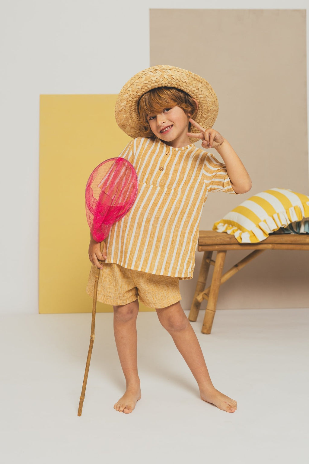 Pantalón Niño Miel De Acacia