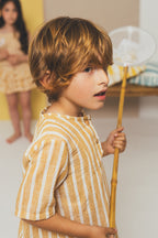 Camisa Niño Miel De Acacia