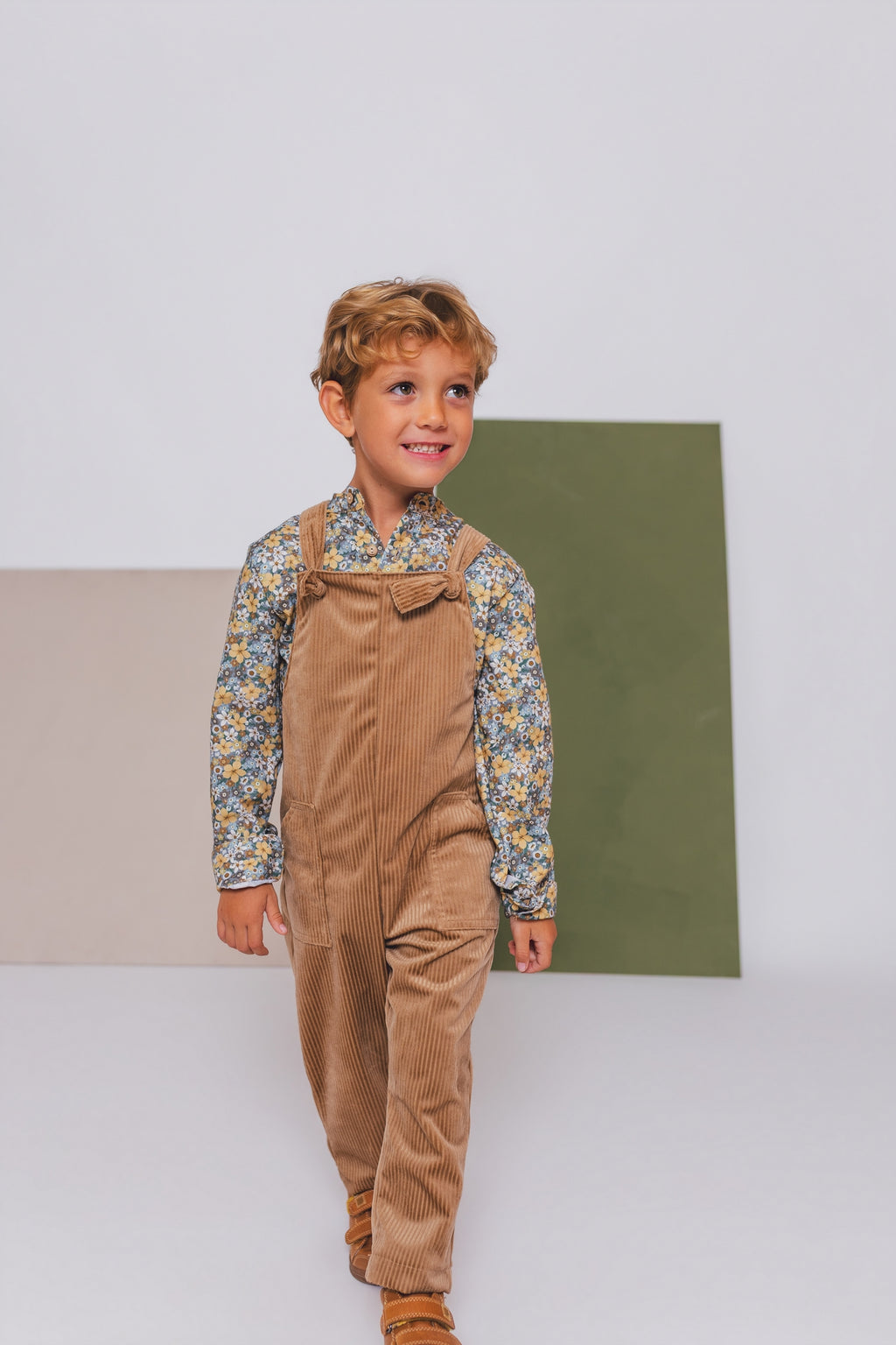 CAMISA NIÑO TOPO