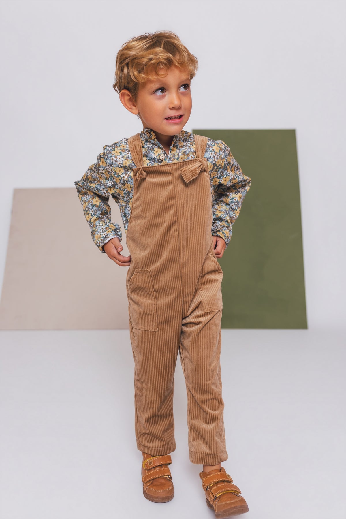 CAMISA NIÑO TOPO