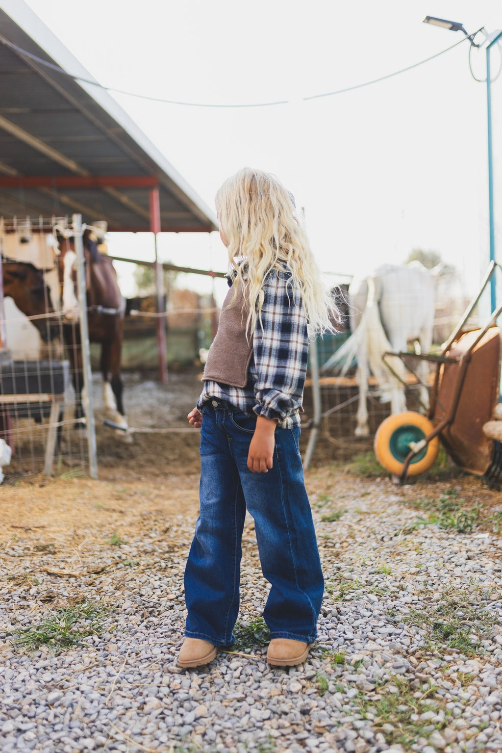 JEANS NIÑA TIZZAS