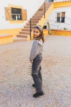 JEANS NIÑA CARBÓN
