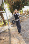 JEANS NIÑA CARBÓN